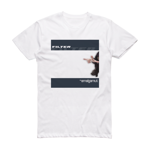 Filter The Amalgamut Album Cover T-Shirt White