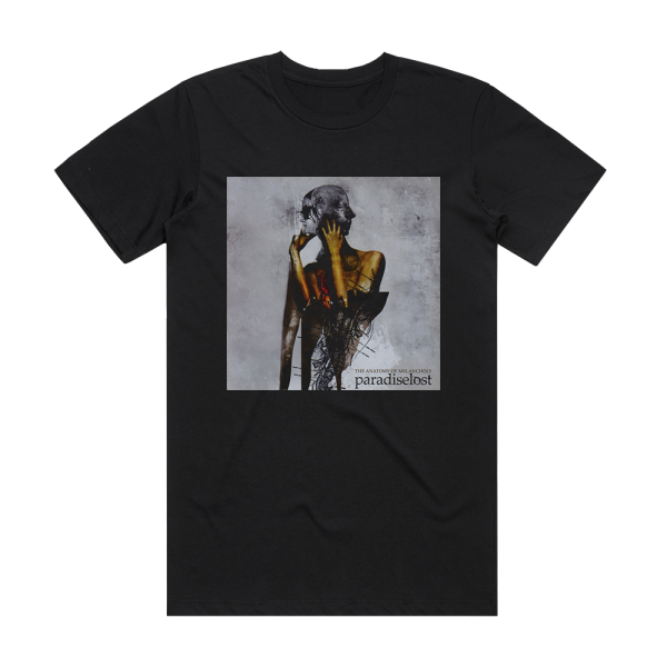 Paradise Lost The Anatomy Of Melancholy Album Cover T-Shirt Black