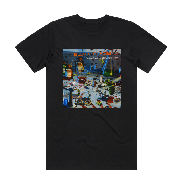 Blotted Science The Animation Of Entomology Album Cover T-Shirt Black