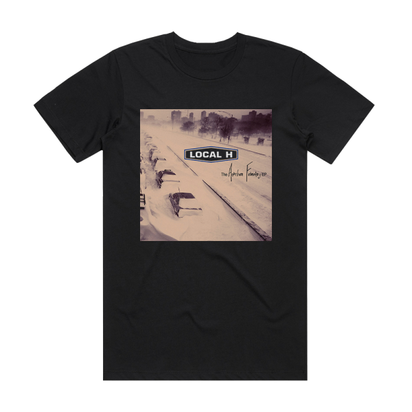 Local H The Another February Ep Album Cover T-Shirt Black