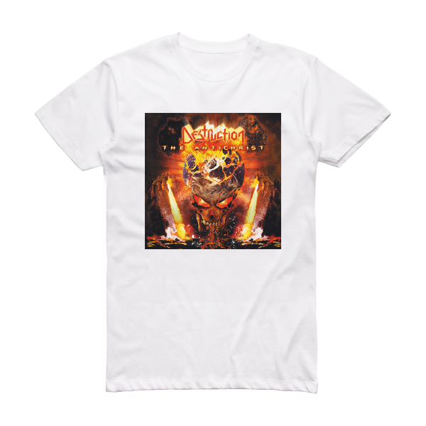 Destruction The Antichrist Album Cover T-Shirt White