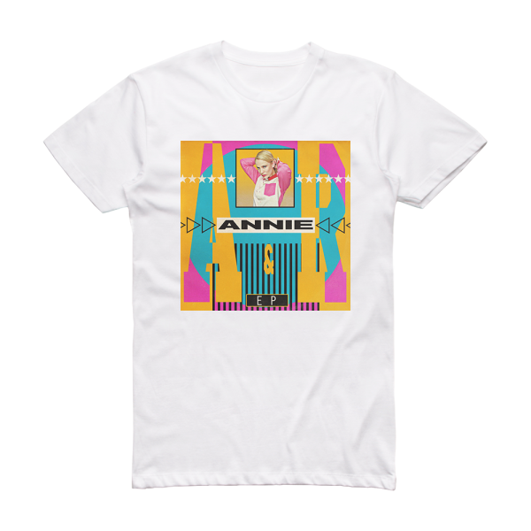 Annie The Ar Ep Album Cover T-Shirt White