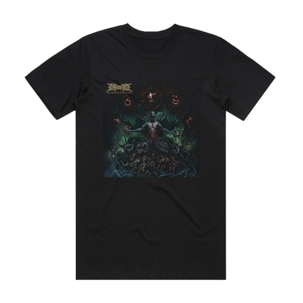 Ingested The Architect Of Extinction Album Cover T-Shirt Black