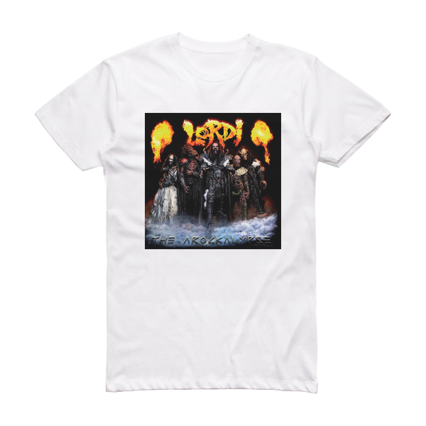 Lordi The Arockalypse Album Cover T-Shirt White