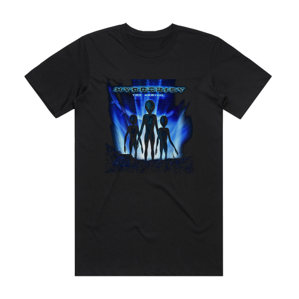 Hypocrisy The Arrival Album Cover T-Shirt Black