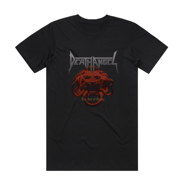 Death Angel The Art Of Dying Album Cover T-Shirt Black