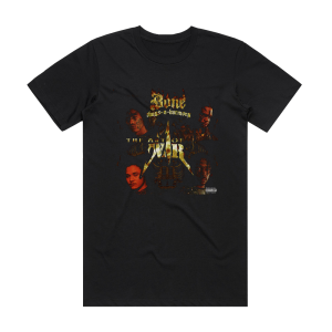Bone Thugs-n-Harmony The Art Of War Album Cover T-Shirt Black