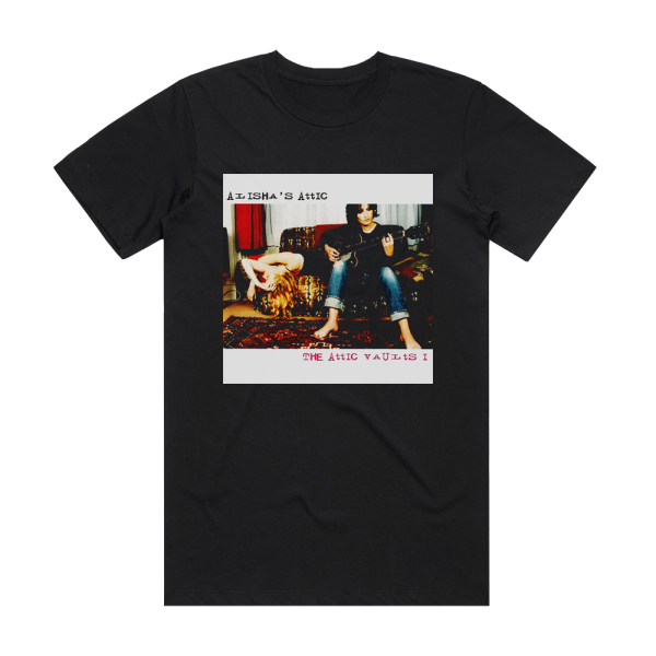 Alishas Attic The Attic Vaults 1 Album Cover T-Shirt Black