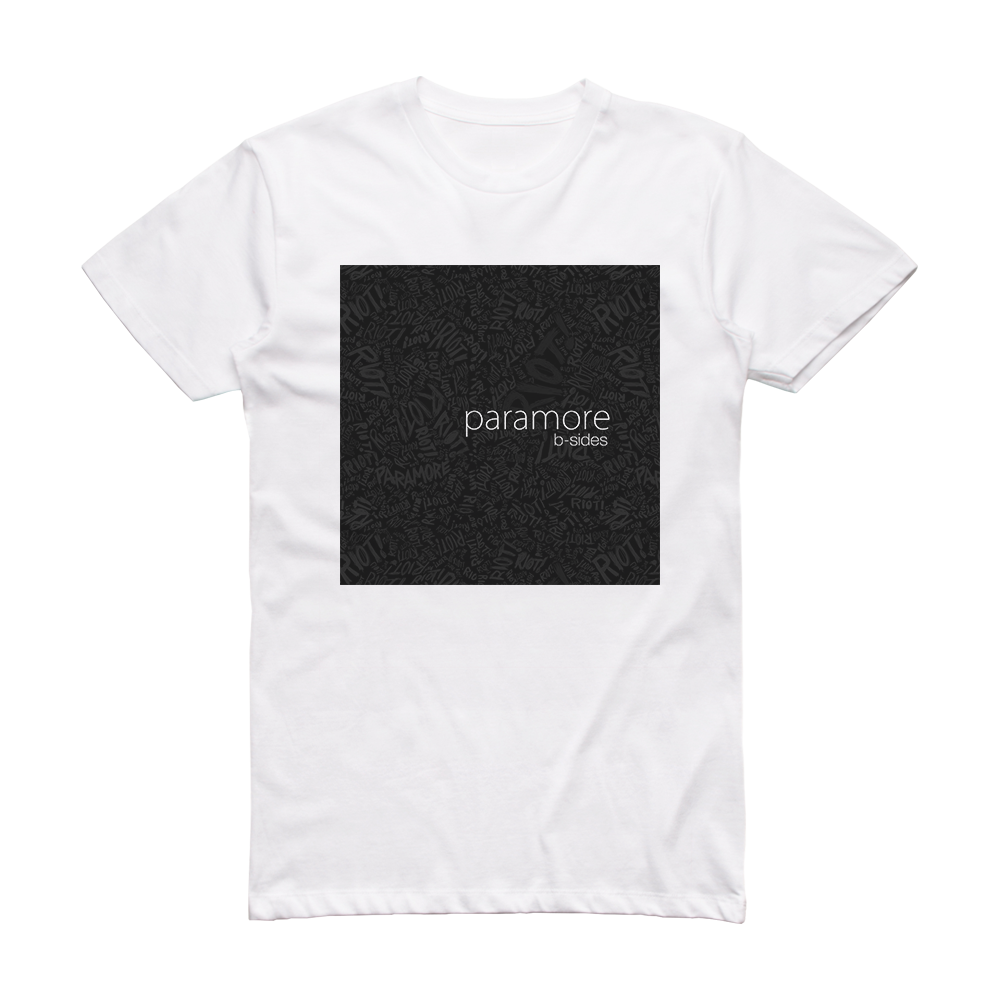 Paramore The B Sides Bootleg 2 Album Cover T Shirt White