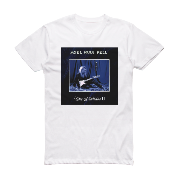 Axel Rudi Pell The Ballads Ii Album Cover T-Shirt White