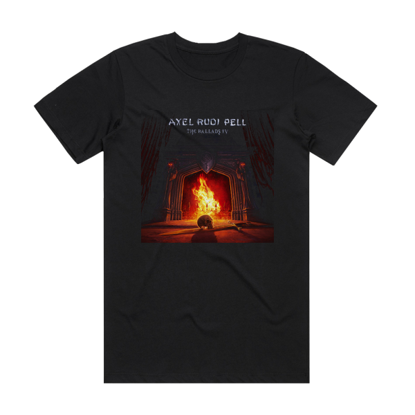 Axel Rudi Pell The Ballads Iv Album Cover T-Shirt Black