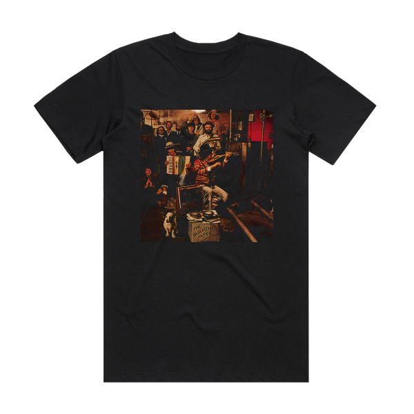 Bob Dylan The Basement Tapes Album Cover T-Shirt Black