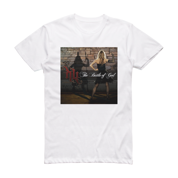 HB The Battle Of God Album Cover T-Shirt White