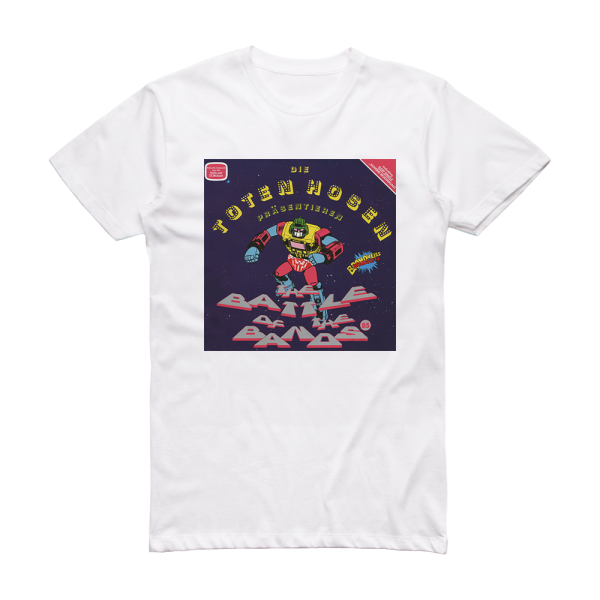 Die Toten Hosen The Battle Of The Bands Album Cover T-Shirt White