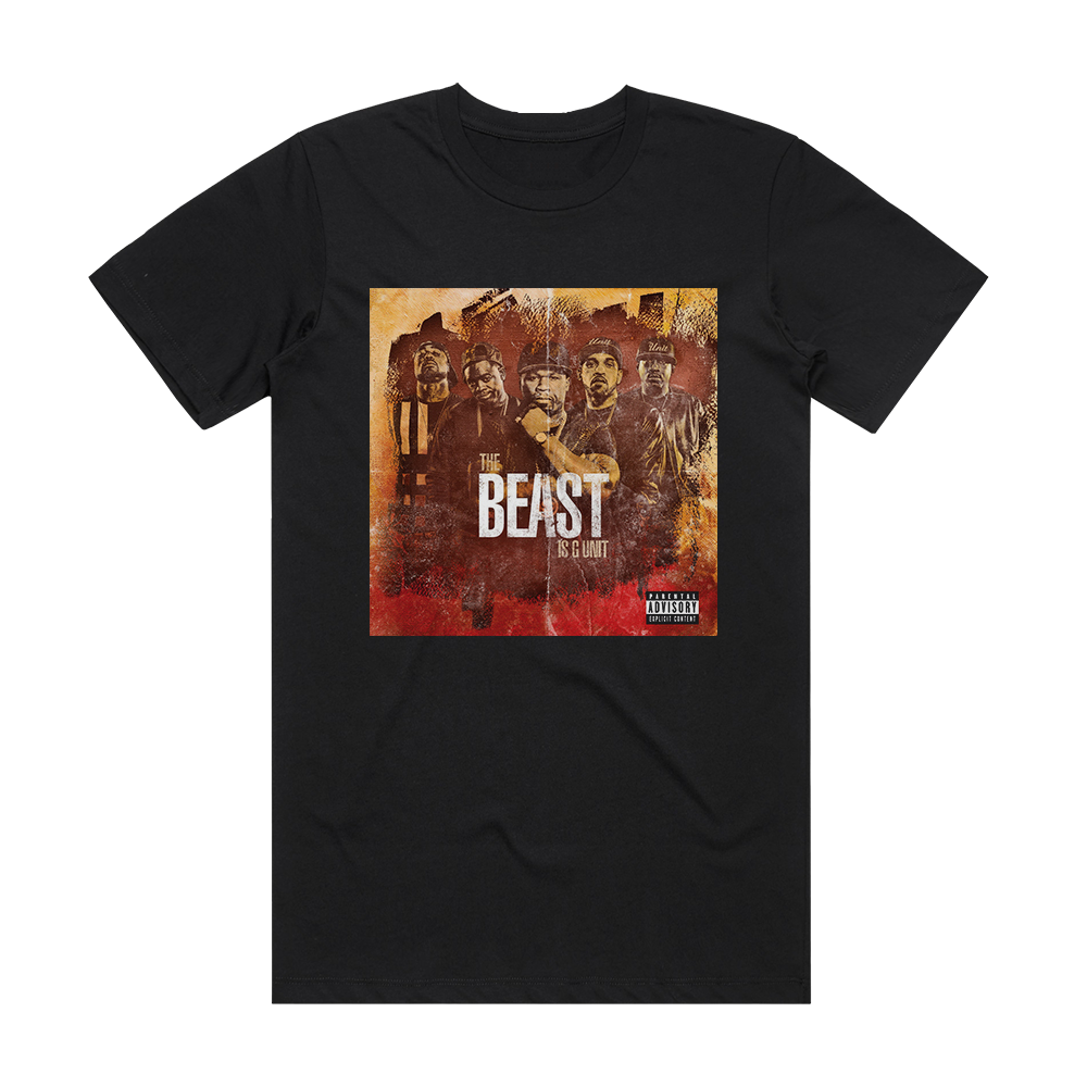 G-Unit The Beast Is G Unit Album Cover T-Shirt Black – ALBUM COVER T-SHIRTS