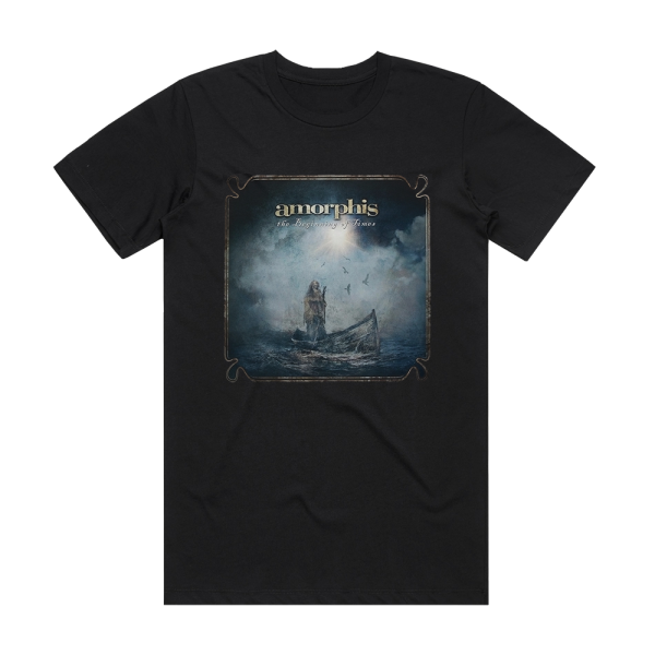 Amorphis The Beginning Of Times 2 Album Cover T-Shirt Black