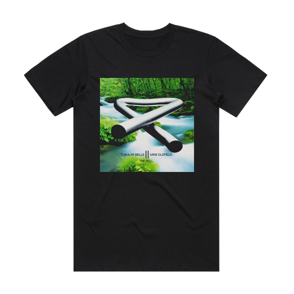 Mike Oldfield The Bell Album Cover T-Shirt Black