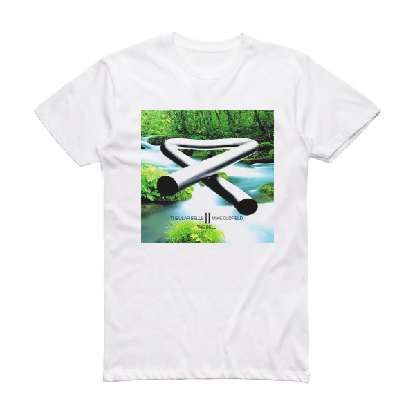 Mike Oldfield The Bell Album Cover T-Shirt White