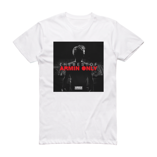 Armin van Buuren The Best Of Armin Only Album Cover T-Shirt White