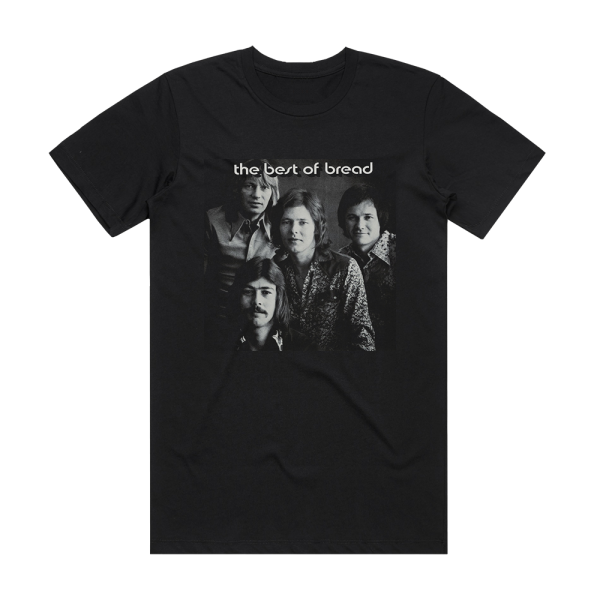 Bread The Best Of Bread Album Cover T-Shirt Black