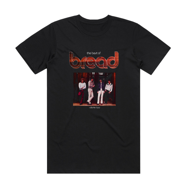 Bread The Best Of Bread Volume Two Album Cover T-Shirt Black