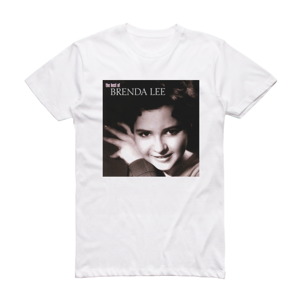 Brenda Lee The Best Of Brenda Lee Album Cover T-Shirt White