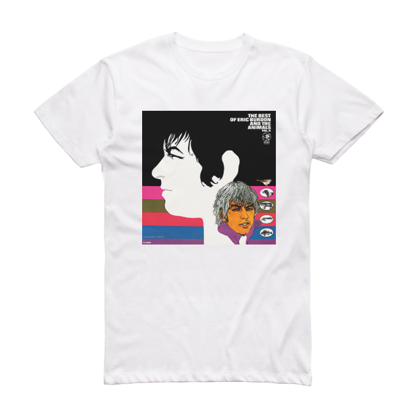 Eric Burdon and The Animals The Best Of Eric Burdon And The Animals Volume Ii Album Cover T-Shirt White