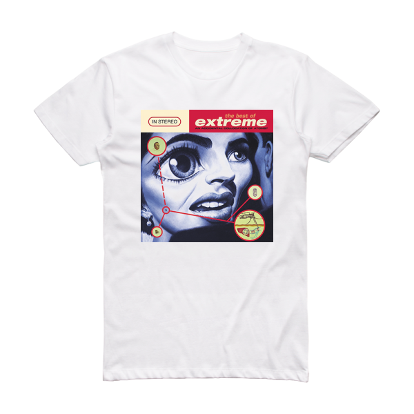 Extreme The Best Of Extreme Album Cover T-Shirt White