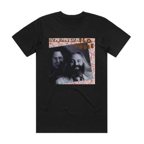 Flo & Eddie The Best Of Flo Eddie Album Cover T-Shirt Black