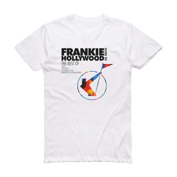 Frankie Goes to Hollywood The Best Of Frankie Goes To Hollywood Album Cover T-Shirt White