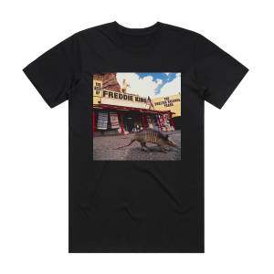 Freddie King The Best Of Freddie King The Shelter Records Years Album Cover T-Shirt Black