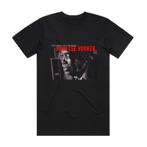 John Lee Hooker The Best Of Friends Album Cover T-Shirt Black