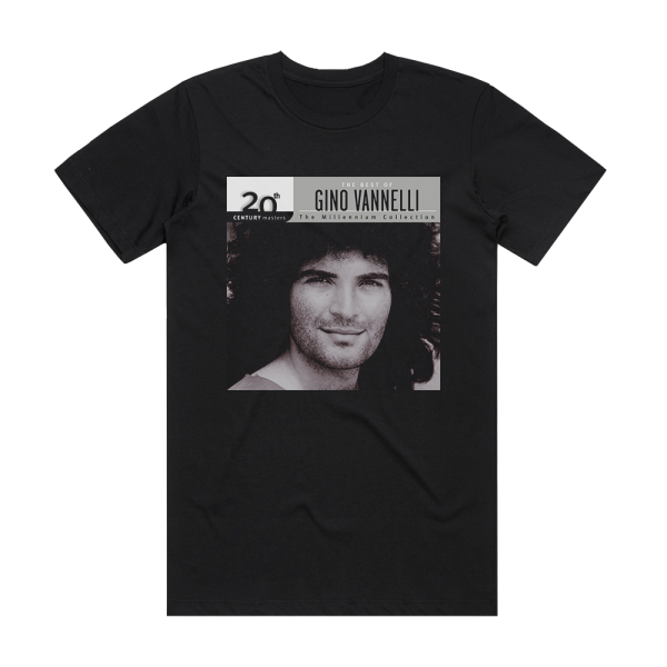 Gino Vannelli The Best Of Gino Vannelli Album Cover T-Shirt Black