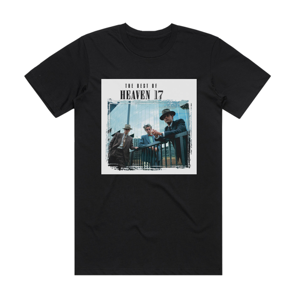 Heaven 17 The Best Of Heaven 17 2 Album Cover T-Shirt Black