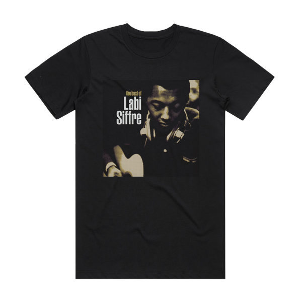 Labi Siffre The Best Of Labi Siffre 1 Album Cover T-Shirt Black