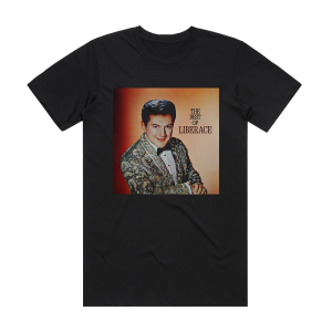 Liberace The Best Of Liberace Album Cover T-Shirt Black
