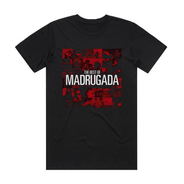 Madrugada The Best Of Madrugada Album Cover T-Shirt Black