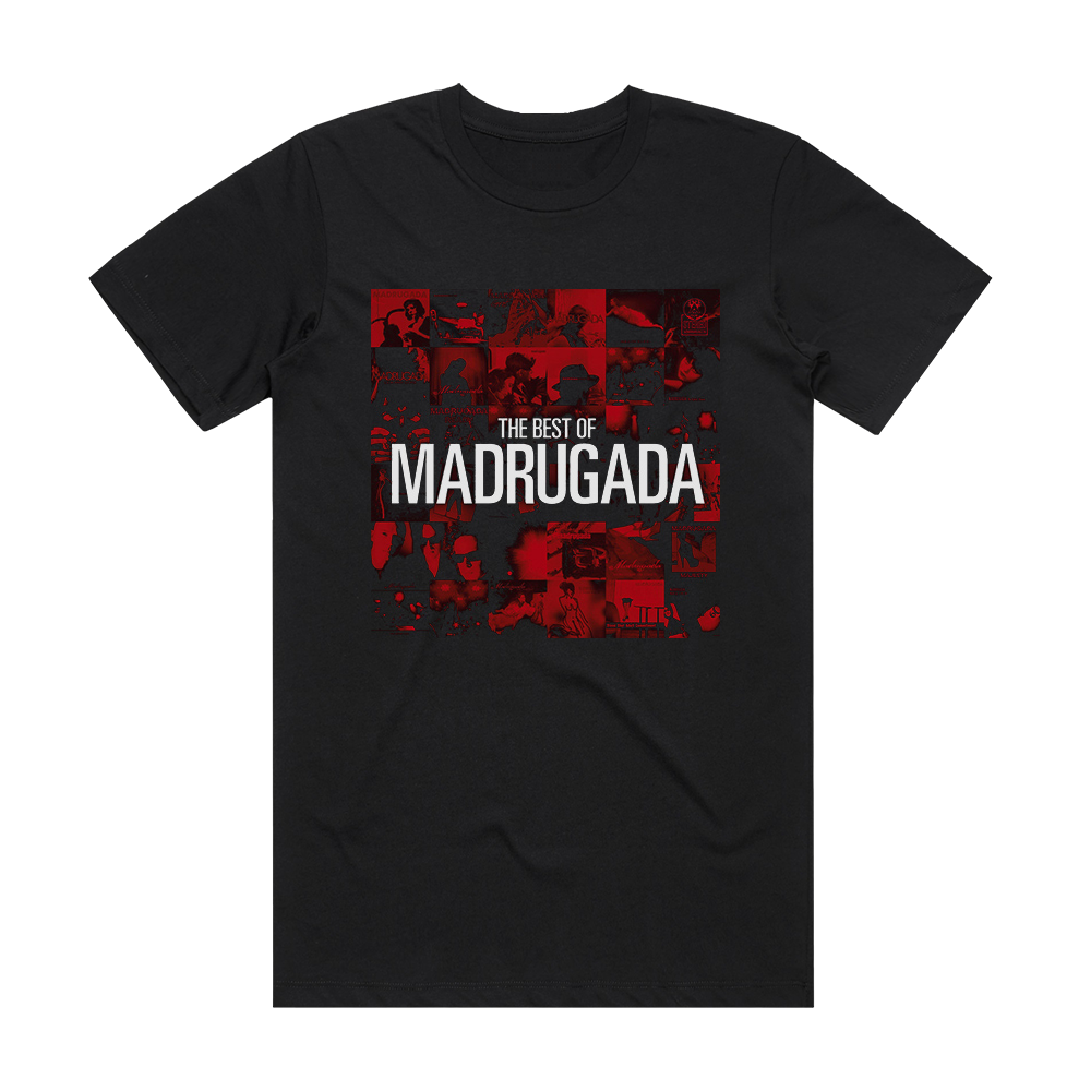 Madrugada The Best Of Madrugada Album Cover T-Shirt Black – ALBUM COVER ...