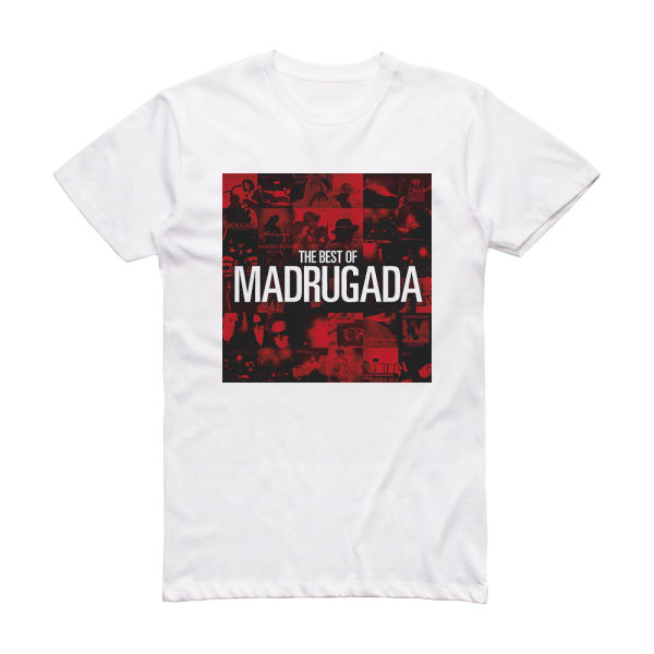 Madrugada The Best Of Madrugada Album Cover T-Shirt White