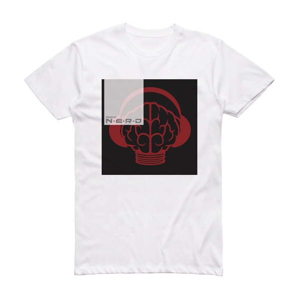 N E R D The Best Of Nerd 2 Album Cover T-Shirt White