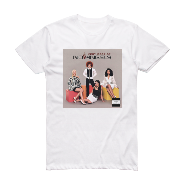 No Angels The Best Of No Angels Album Cover T-Shirt White