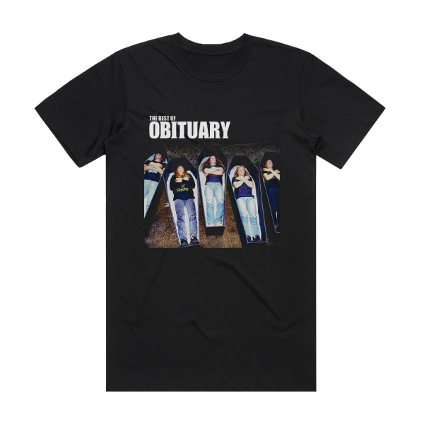 Obituary The Best Of Obituary Album Cover T-Shirt Black