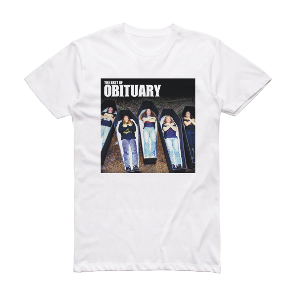 Obituary The Best Of Obituary Album Cover T-Shirt White