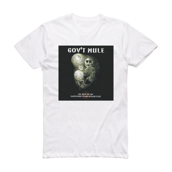 Govt Mule The Best Of The Capricorn Years Album Cover T-Shirt White