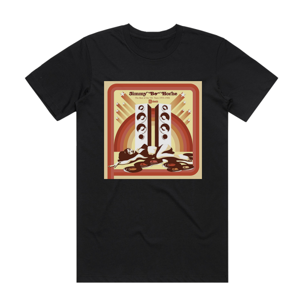 Jimmy Bo Horne The Best Of The Tk Years 1975 1985 Album Cover T-Shirt Black
