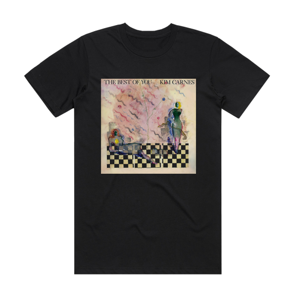 Kim Carnes The Best Of You Album Cover T-Shirt Black
