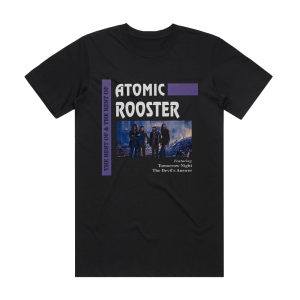 Atomic Rooster The Best The Rest Of Album Cover T-Shirt Black