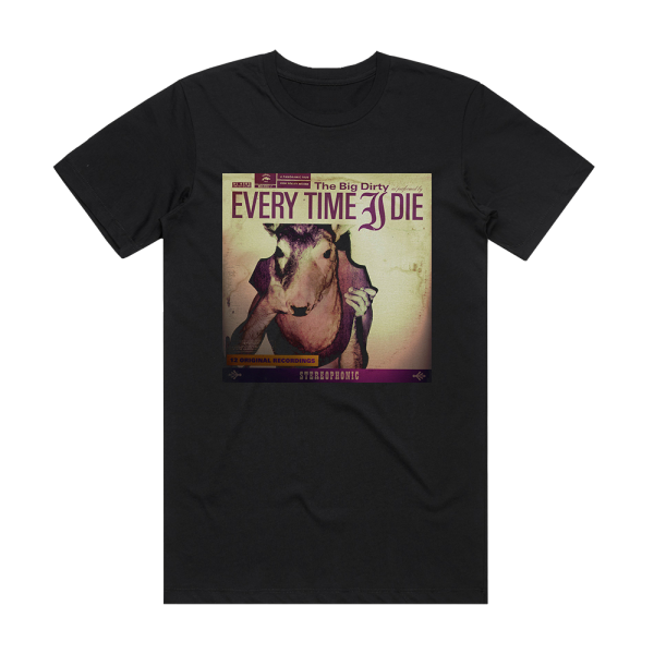 Every Time I Die The Big Dirty Album Cover T-Shirt Black