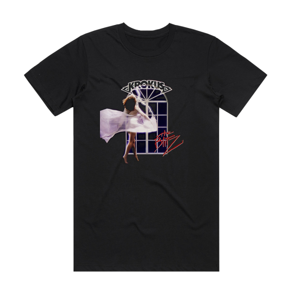 Krokus The Blitz Album Cover T-Shirt Black
