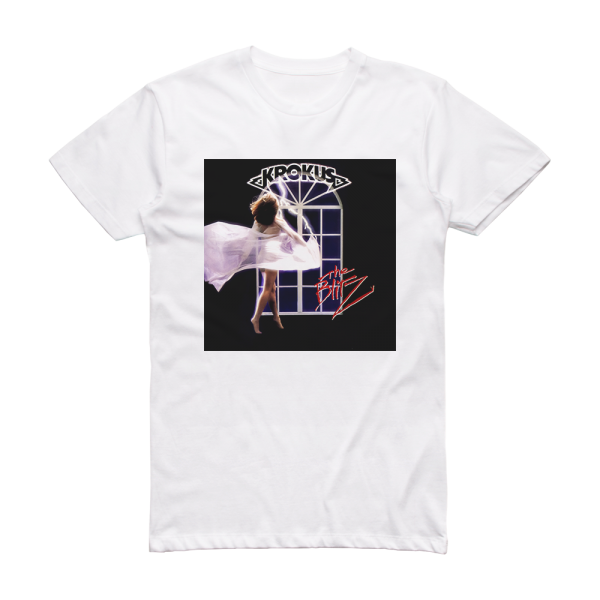Krokus The Blitz Album Cover T-Shirt White